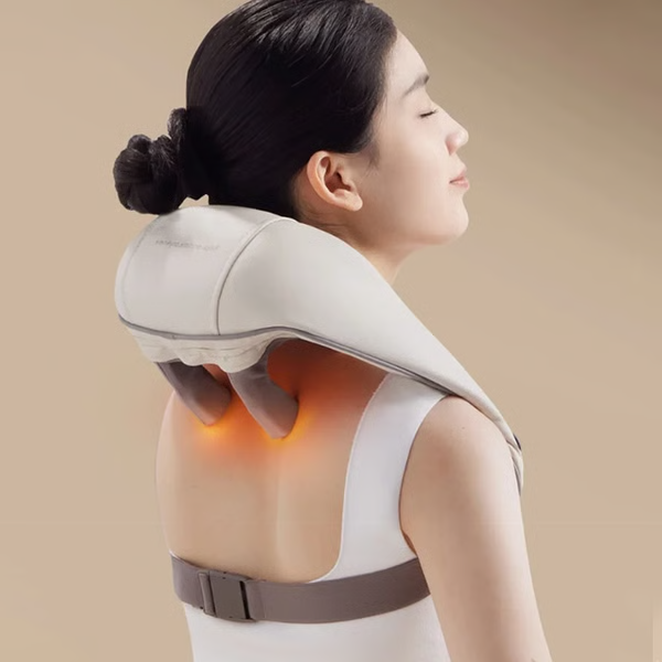 Massager with Heat Therapy and Adjustable Settings