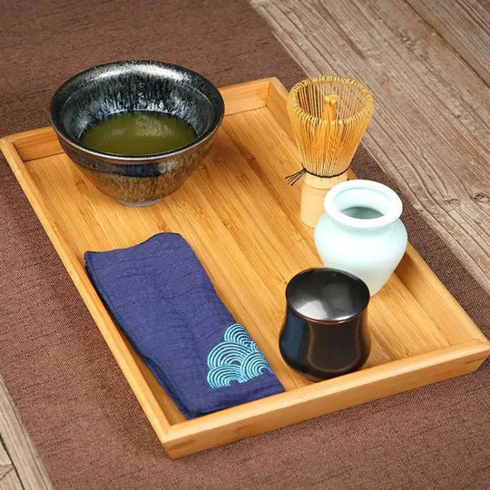Matcha Tea Set with Whisk and Bowl