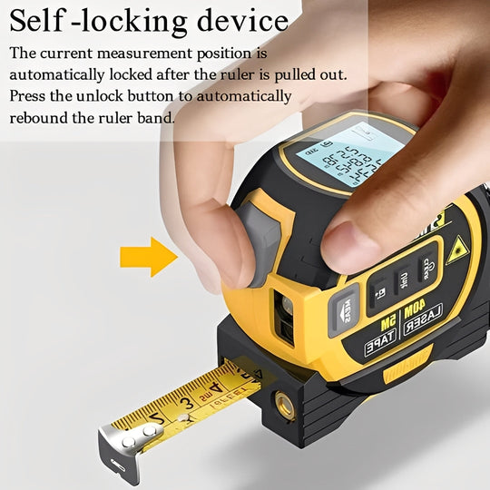 Measuring Tool with Laser Distance and Infrared Function