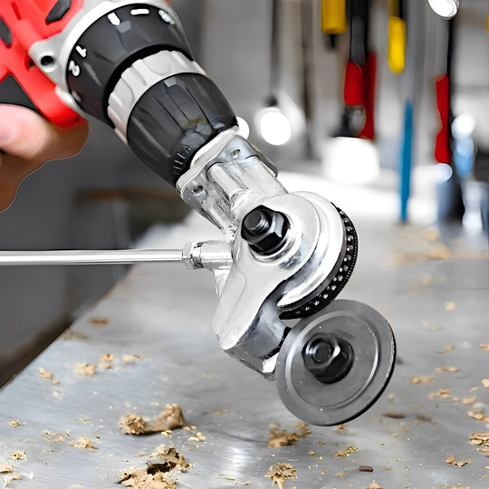 Metal Shear Attachment with Drill Power and Sheet Cutting