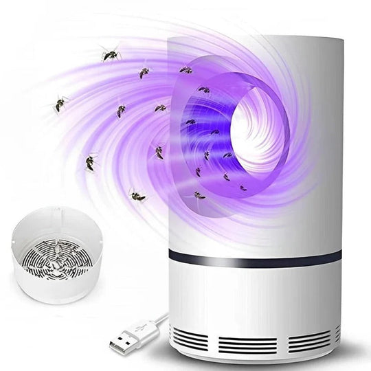 Mosquito Trap Lamp with Electric UV Light and Indoor/Outdoor Use