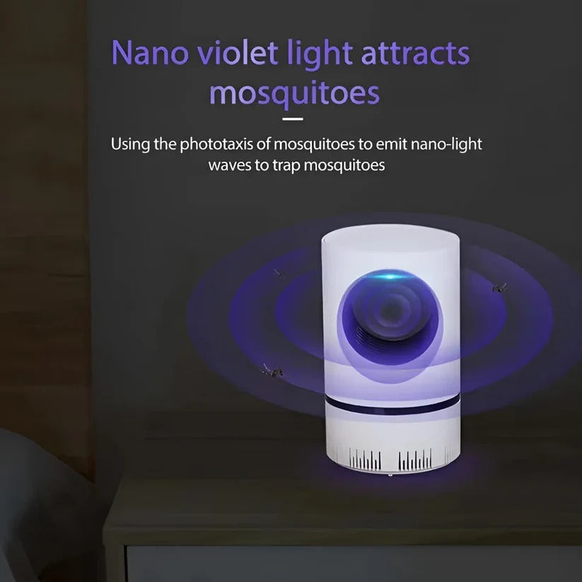 Mosquito Trap Lamp with Electric UV Light and Indoor/Outdoor Use