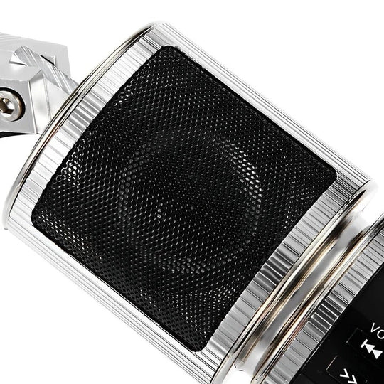 Motorcycle Sound System with Bluetooth and FM Radio