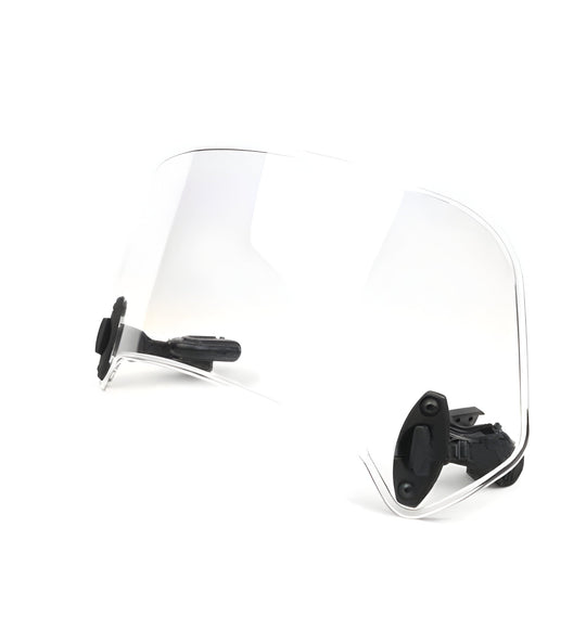 Motorcycle Windshield with Adjustable Height and Touring Design