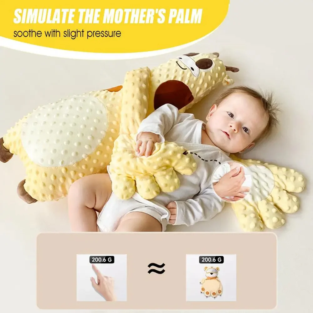 Motorized Sleep Aid with Adjustable Tapping and Soothing Sounds