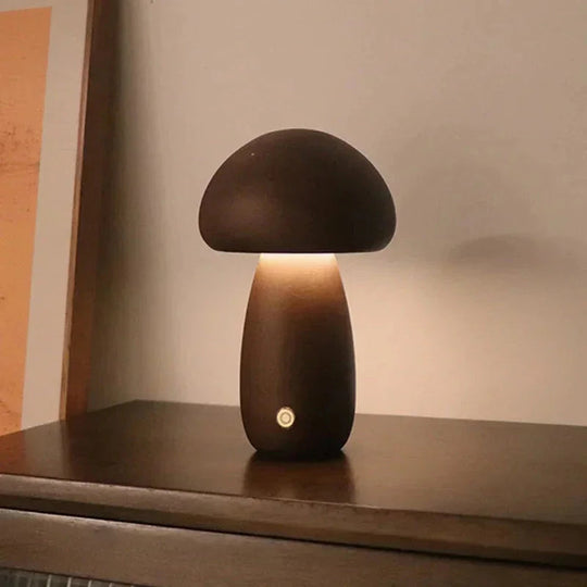 Mushroom Night Light with Touch Control and Rechargeable Battery