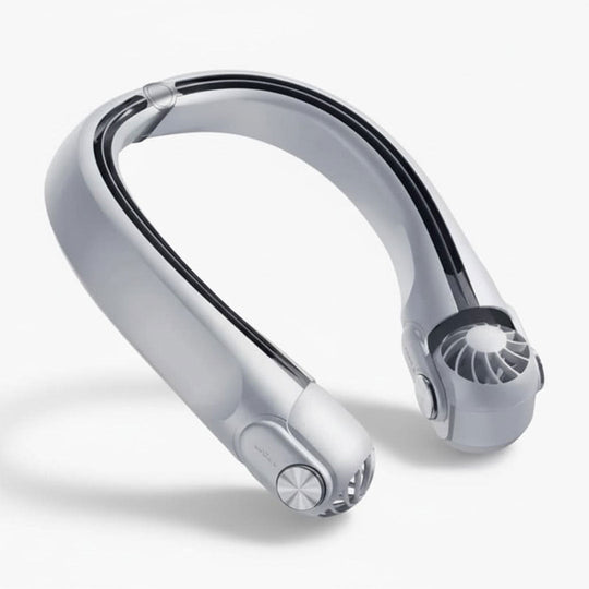 Neck Fan with Wearable Design and Rechargeable Battery