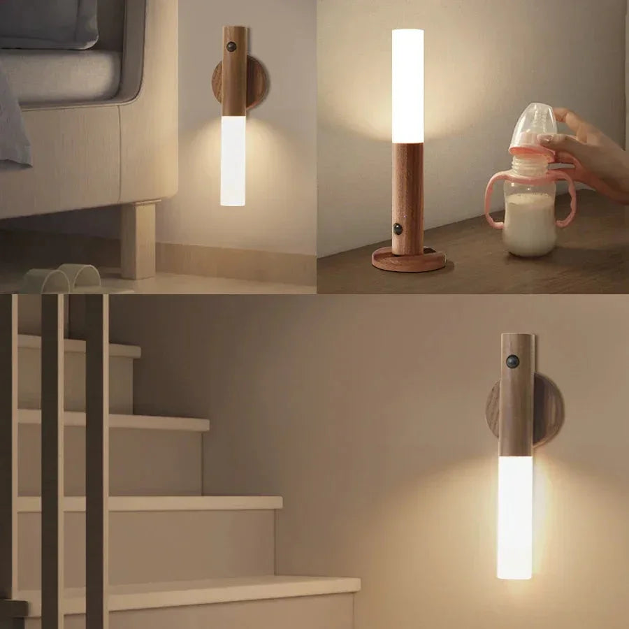 Night Light with Motion Sensor and Rechargeable Battery