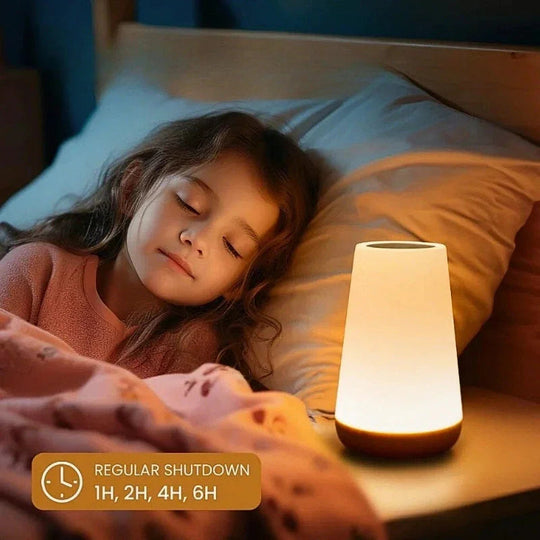 Night Light with Rechargeable Battery and Tap Control
