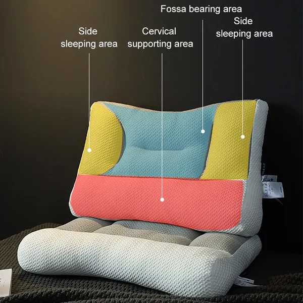 Orthopedic Pillow with Neck Support and Comfort Design