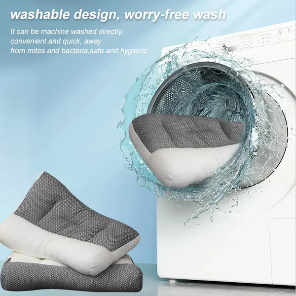Orthopedic Pillow with Neck Support and Comfort Design