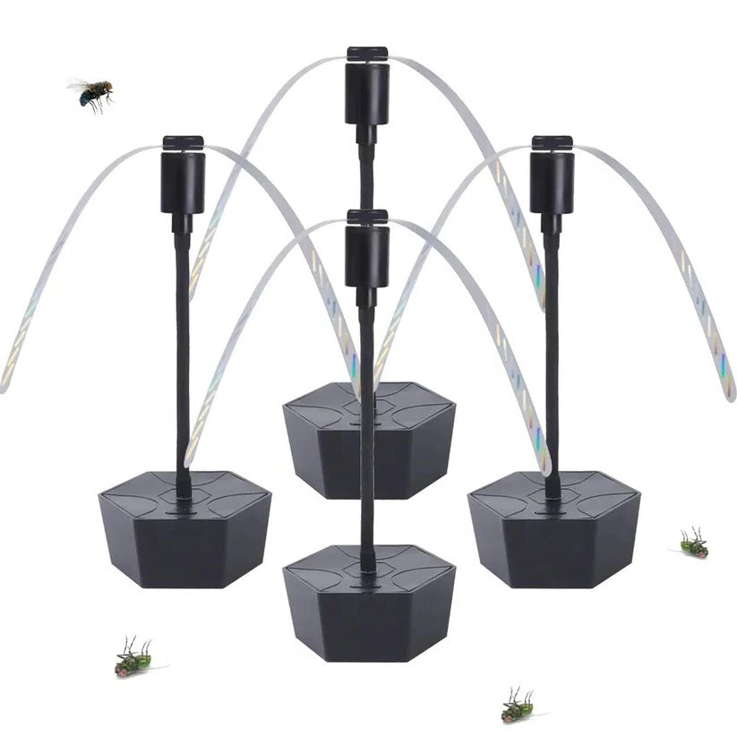 Outdoor Fan with Battery Power and Fly Repellent
