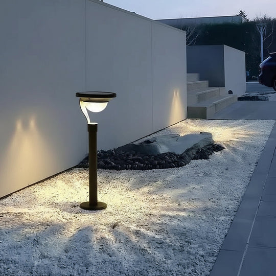 Outdoor LED Lamp with Solar Power and Motion Sensor