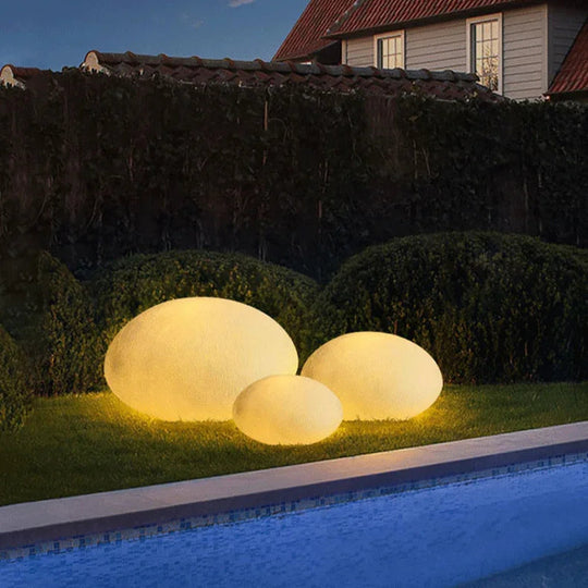 Outdoor Light with Solar Power and Waterproof Design