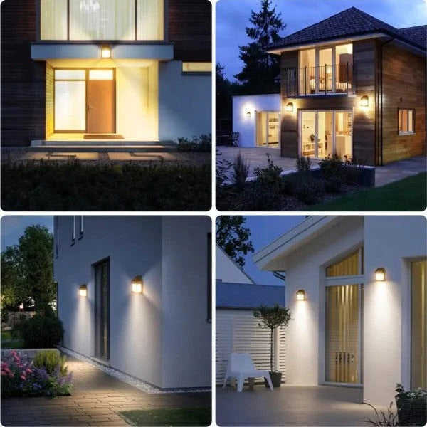 Outdoor Solar LED Lights with Motion Sensor and Waterproof Design