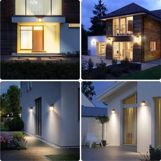 Outdoor Solar LED Lights with Motion Sensor and Waterproof Design