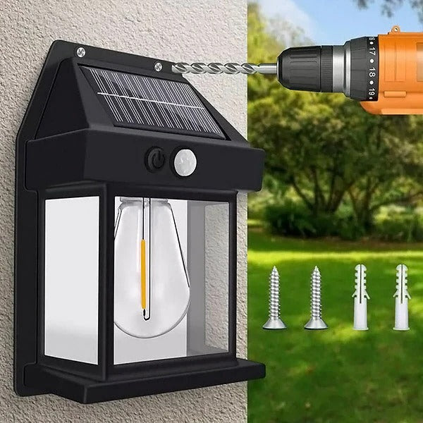 Outdoor Solar LED Lights with Motion Sensor and Waterproof Design