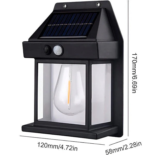 Outdoor Solar LED Lights with Motion Sensor and Waterproof Design