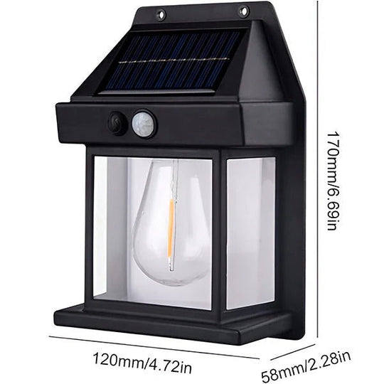 Outdoor Solar LED Lights with Motion Sensor and Waterproof Design