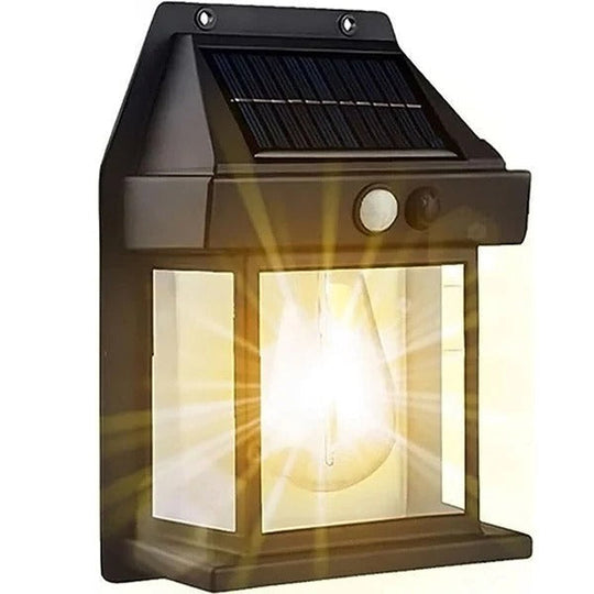 Outdoor Solar LED Lights with Motion Sensor and Waterproof Design