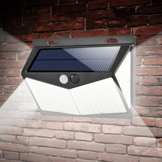 Outdoor Solar Light with Motion Sensor and Weatherproof Design