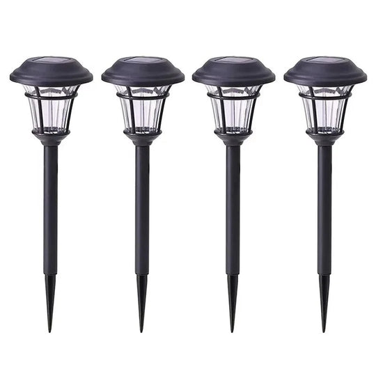 Outdoor Solar Lights with LED Illumination and Garden Pathway Design