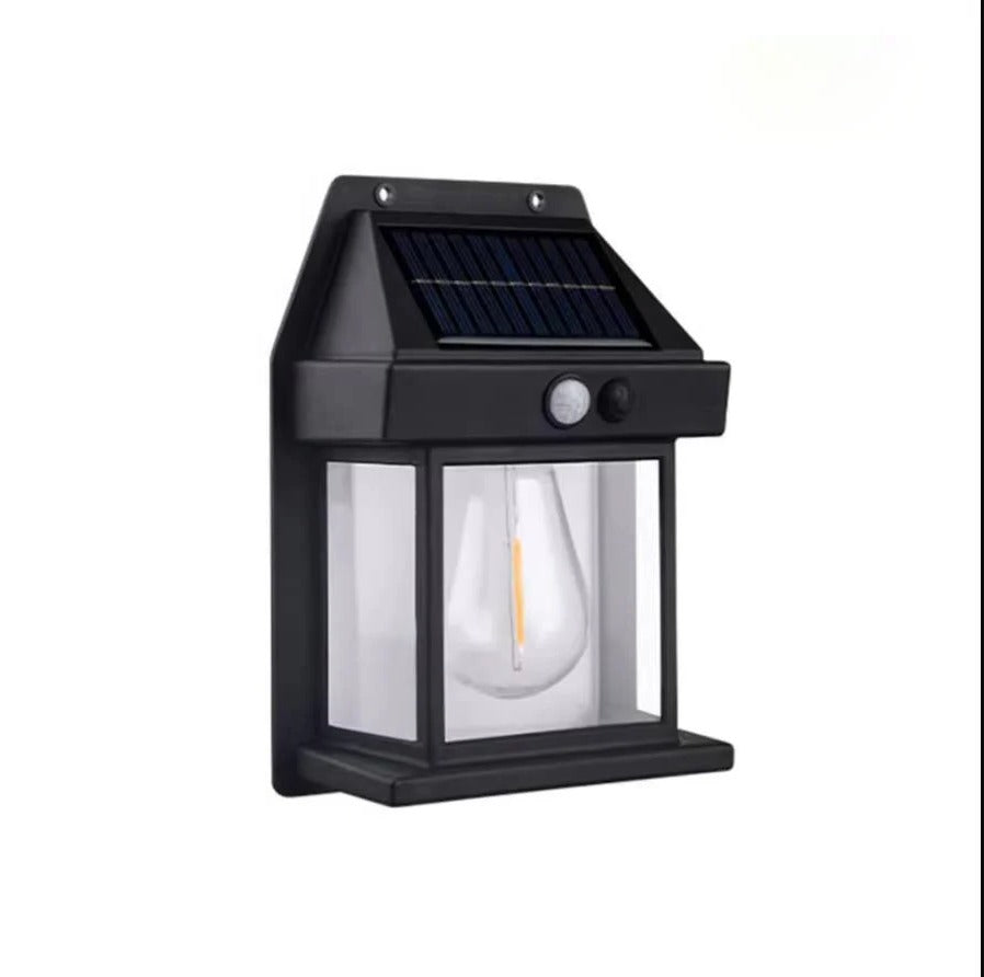 Outdoor Solar Wall Lights with Motion Sensor and Waterproof Design