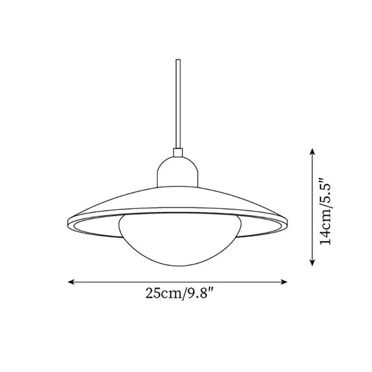 Pendant Lamp with Travertine Shade and G9 Socket