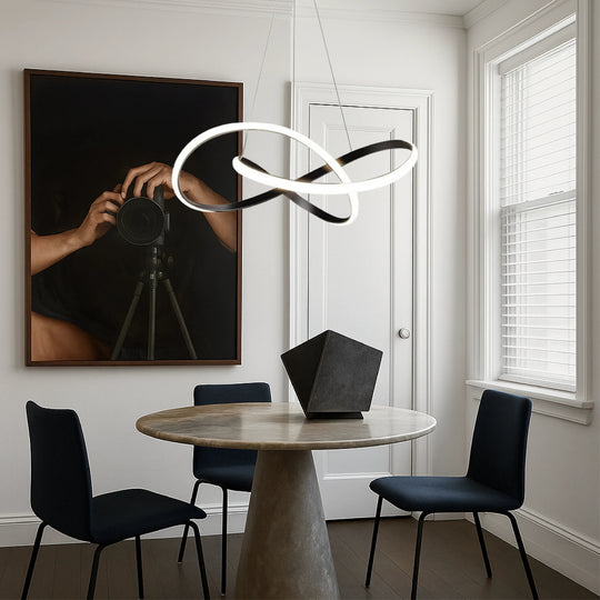 Pendant Light with Modern Style and LED Illumination