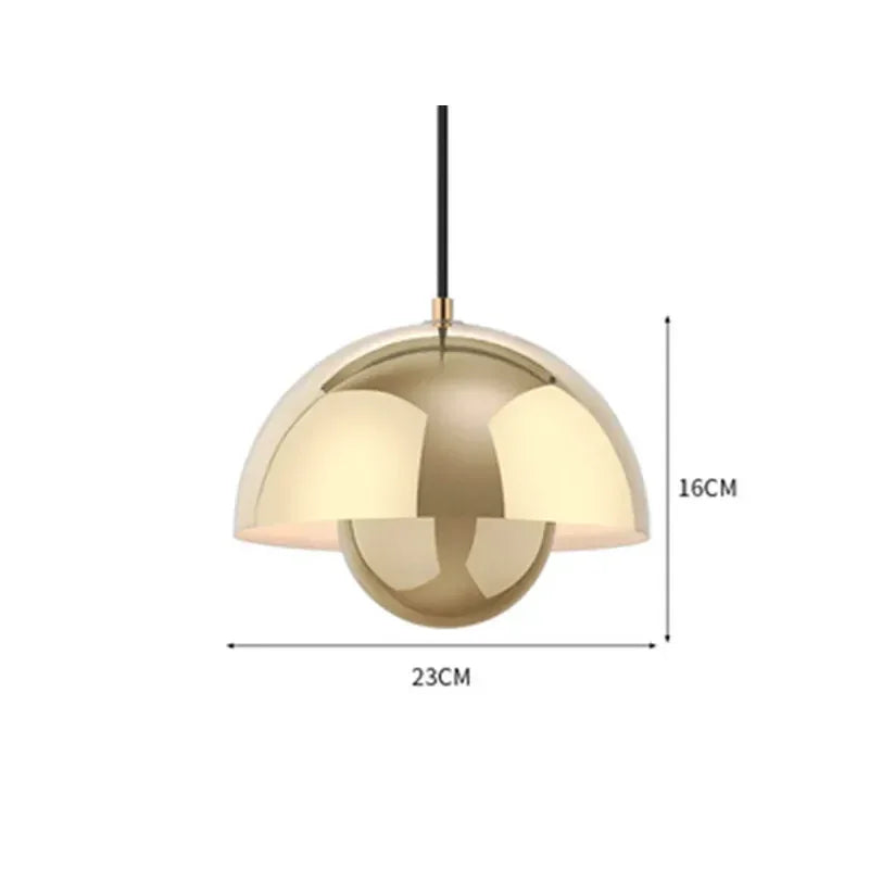 Pendant Light with Modern Style and LED Illumination
