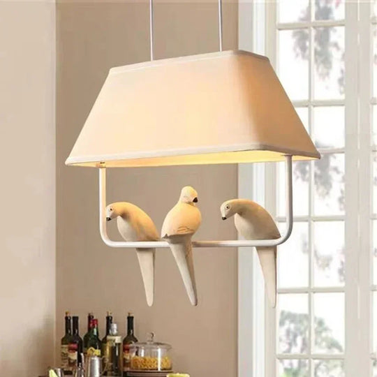 Pendant Light with Rattan Shade and Scandinavian Design