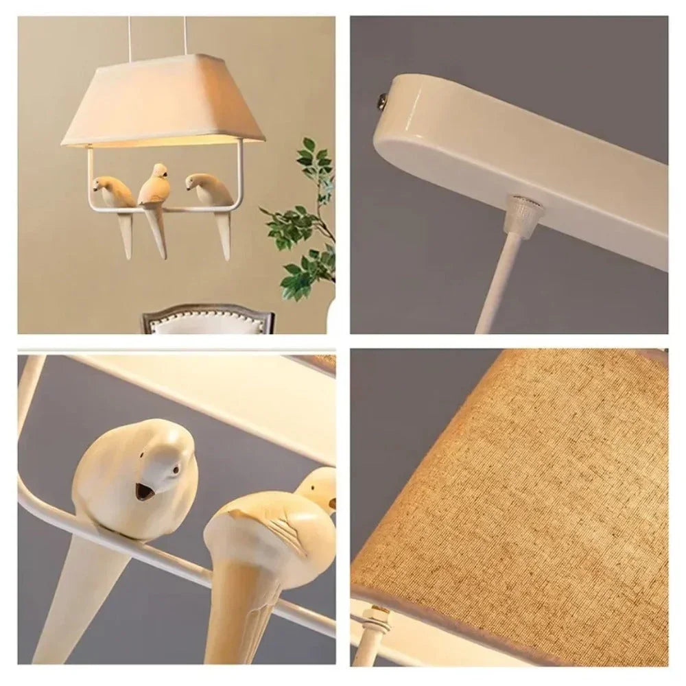 Pendant Light with Rattan Shade and Scandinavian Design