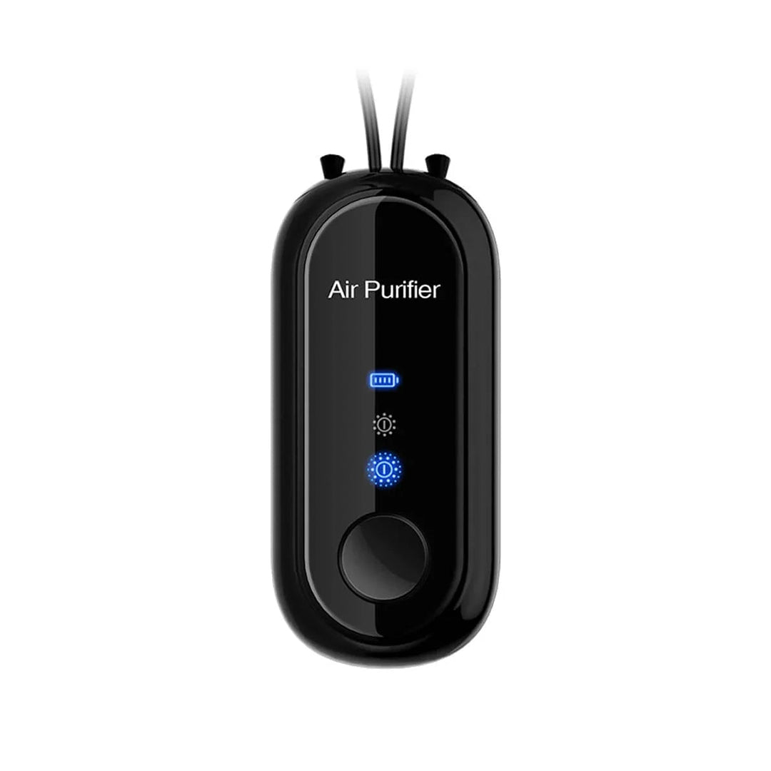 Personal Air Purifier with Wearable Design and USB Charging