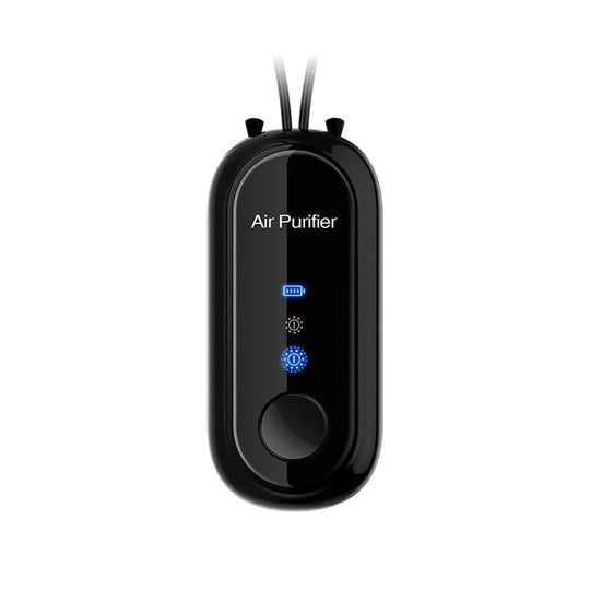 Personal Air Purifier with Wearable Design and USB Charging