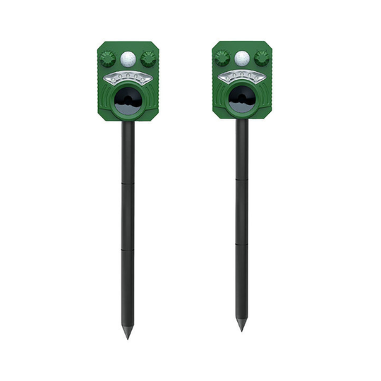 Pest Control Device with Motion Sensor and Light