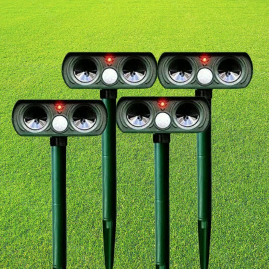 Pest Repeller with Infrared Detection and Solar Power