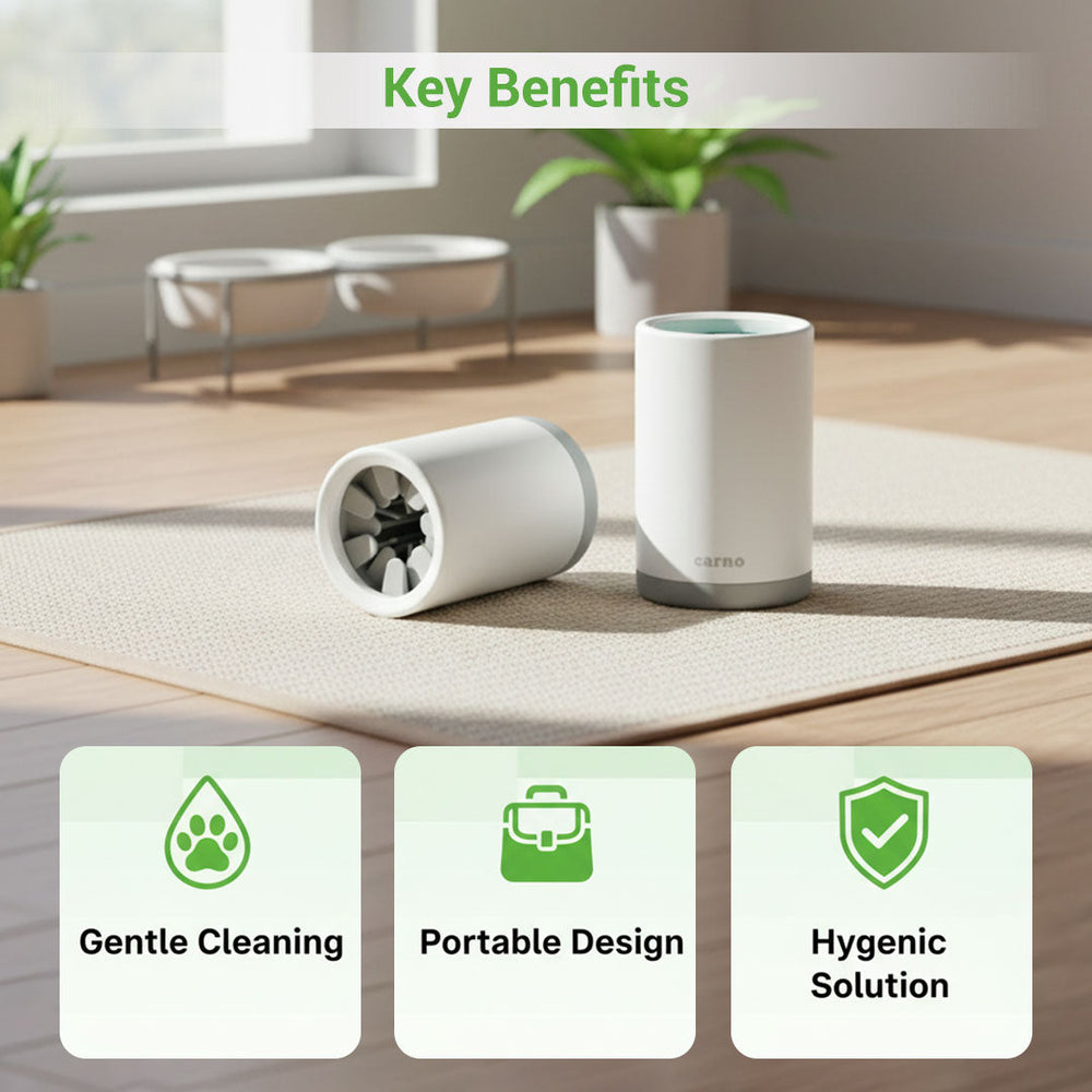 Pet Cleaner with Silicone Design and Easy Use