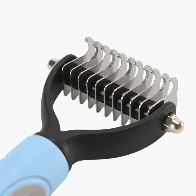 Pet Comb with Detangling Teeth and Stainless Steel