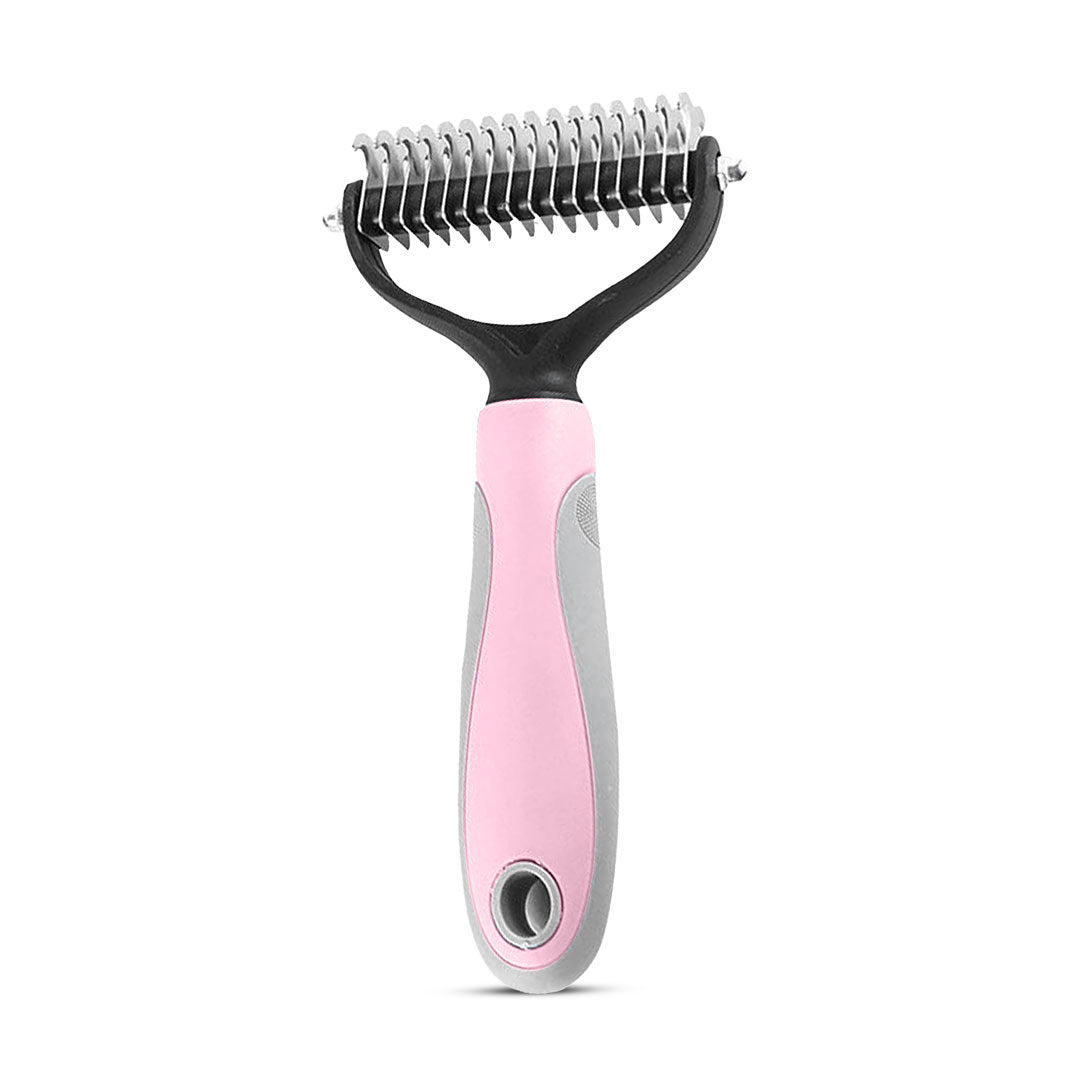 Pet Comb with Detangling Teeth and Stainless Steel