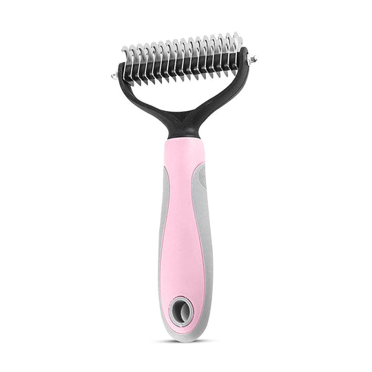Pet Comb with Detangling Teeth and Stainless Steel
