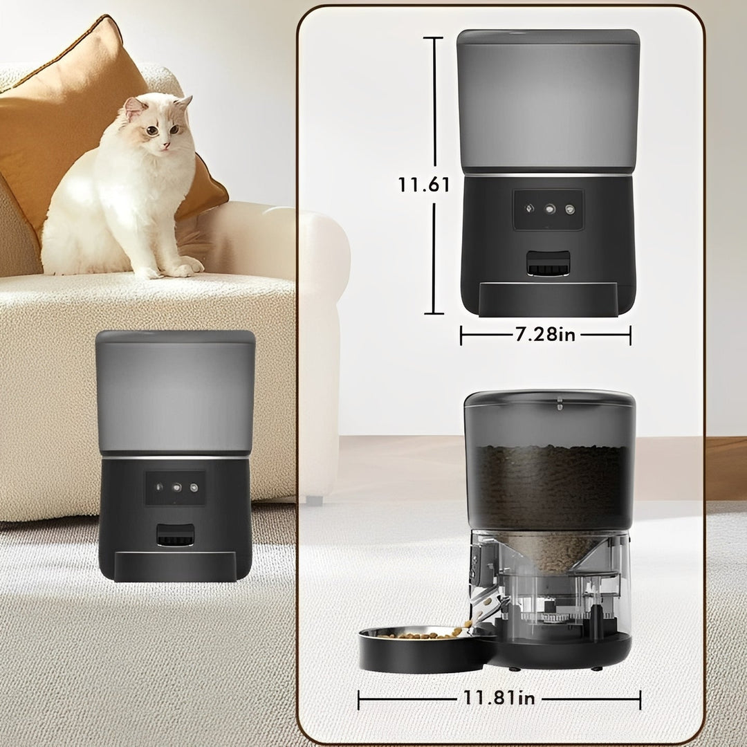 Pet Feeder with Smart Scheduling and Portion Control