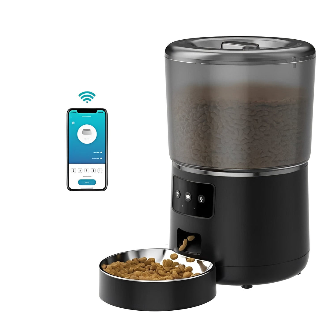 Pet Feeder with Smart Scheduling and Portion Control