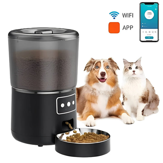 Pet Feeder with Smart Scheduling and Portion Control