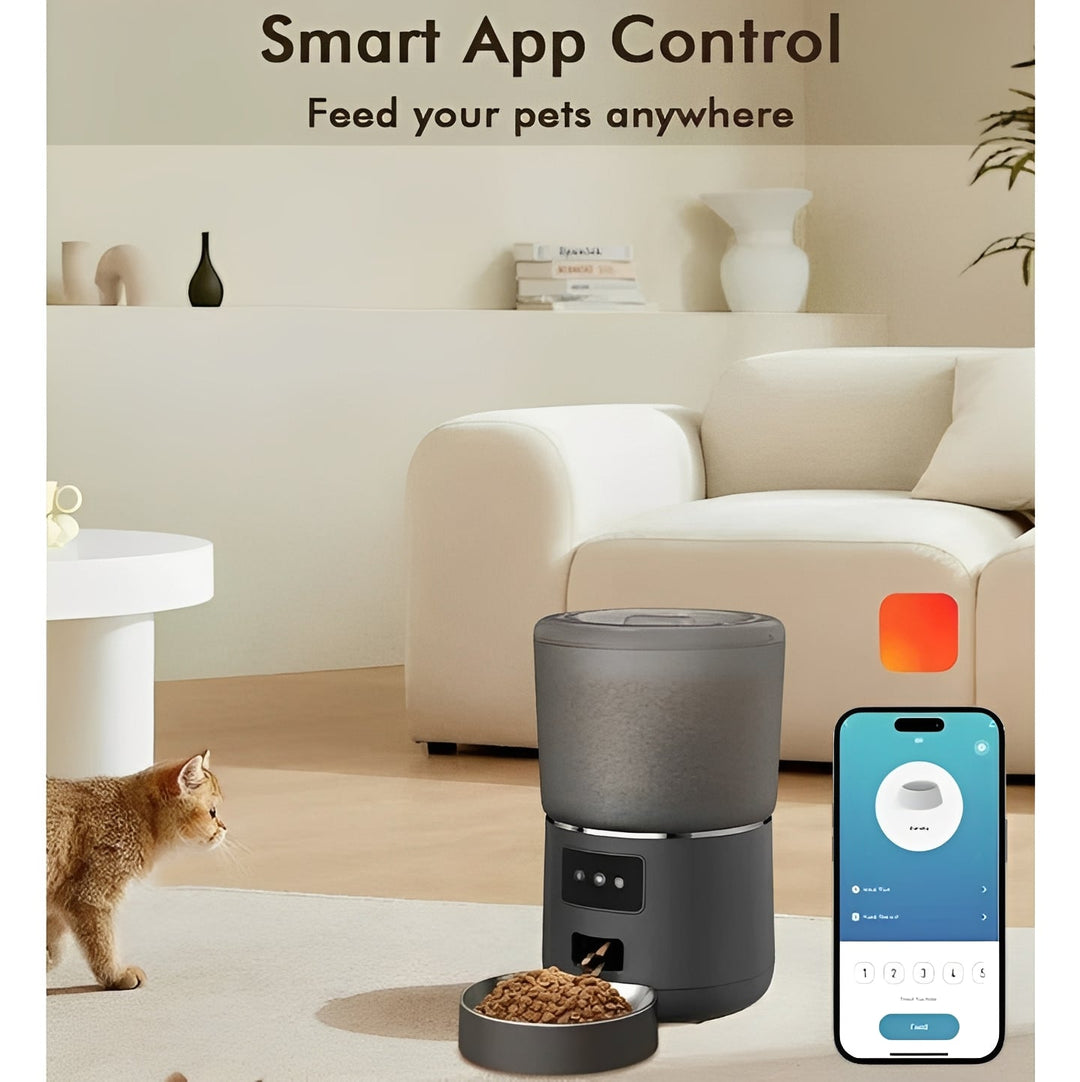 Pet Feeder with Smart Scheduling and Portion Control