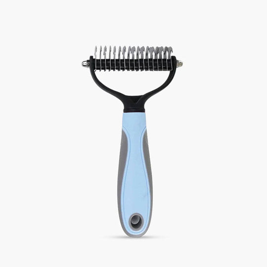 Pet Grooming Brush with Deshedding and Gentle Bristles