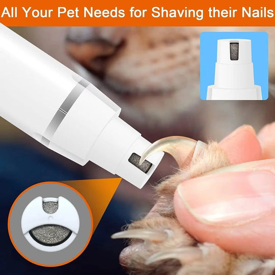 Pet Grooming Kit with Clipper and Nail Grinder