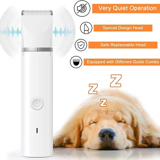 Pet Grooming Kit with Clipper and Nail Grinder