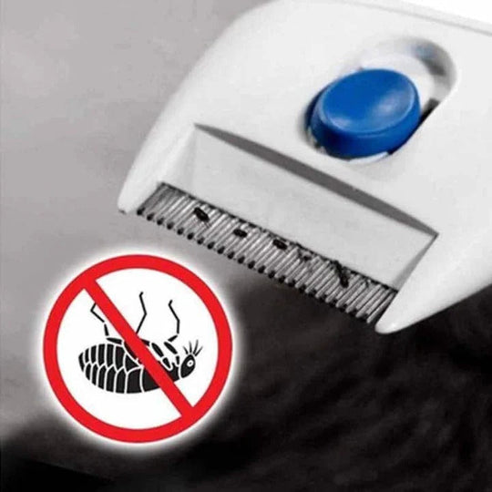 Pet Grooming Tool with Electric Comb and Gentle Care