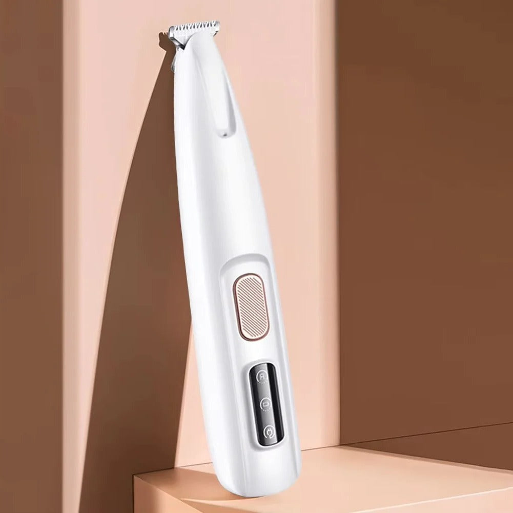 Pet Grooming Tool with Rechargeable Battery and Cordless Design