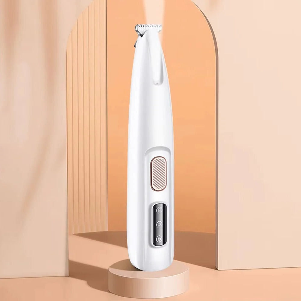 Pet Grooming Tool with Rechargeable Battery and Cordless Design